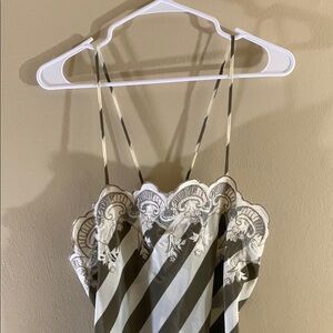 Natori Striped Gown L